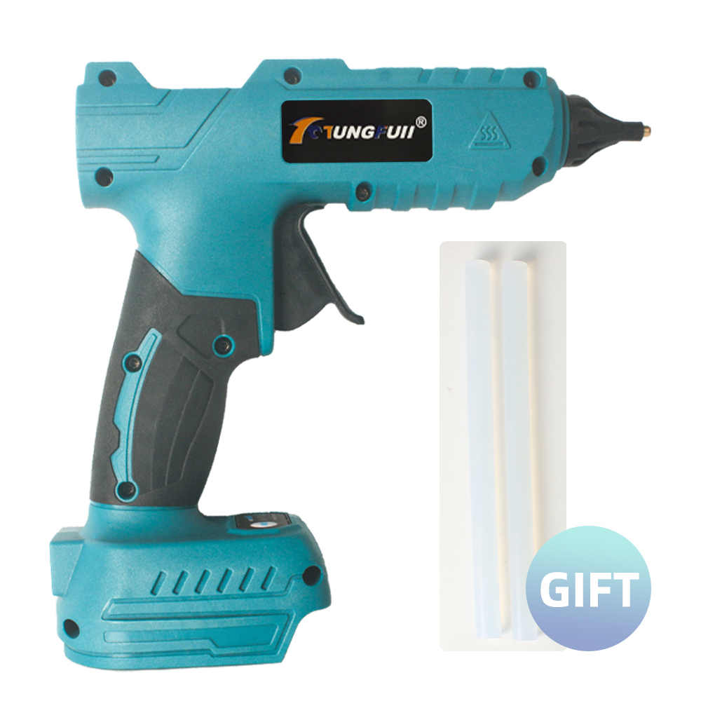 Hot Melt Glue Gun Cordless - مسدس غراء حراري لاسلكي يعمل ببطارية