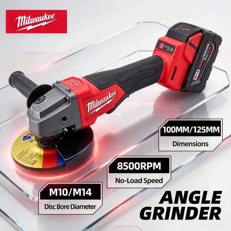 Brushless Angle Grinder Battery Powered - جديد أصلي من ميلووكي، ماكينة جلخ