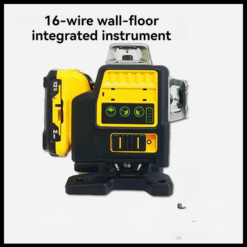 Laser Level 16 Lines 4D Green - ميزان ليزر رباعي الأبعاد مع 16