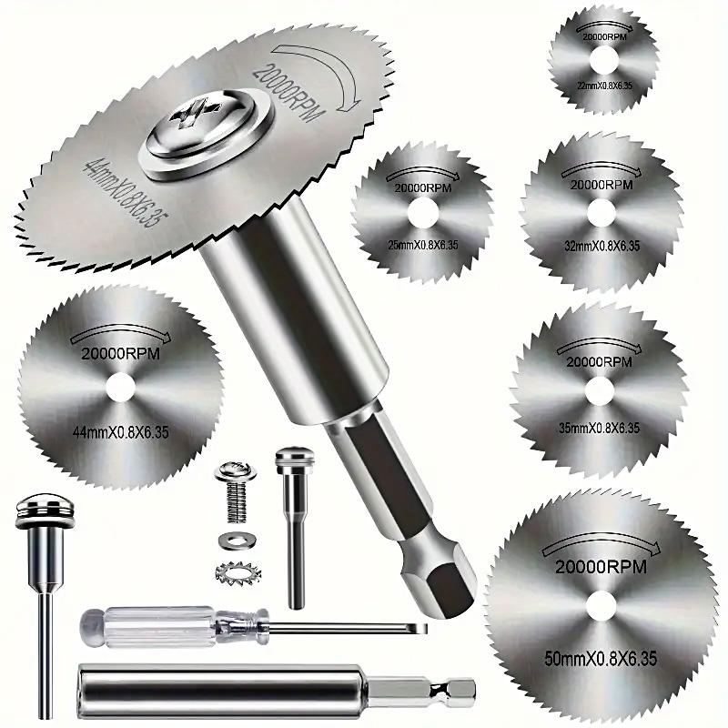 شفرات منشار فولاذية عالية السر - مراجعة Cordless Rotary Tool Kit Accessories وسعره
