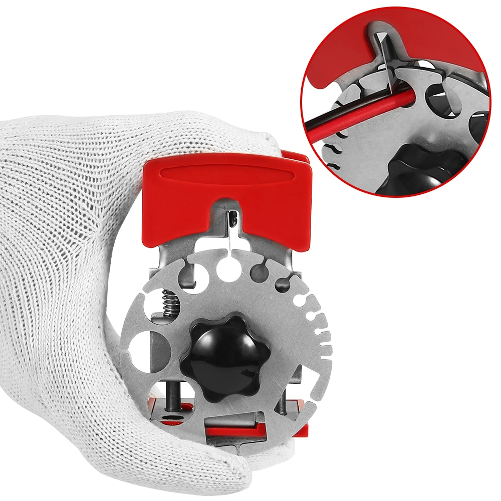 ماكينة تجريد الأسلاك الكهربائي - مراجعة Automatic Wire Stripper Cutter وسعره