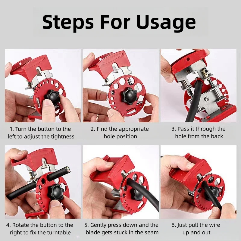 ماكينة تجريد الأسلاك الكهربائي - مراجعة Automatic Wire Stripper Cutter وسعره