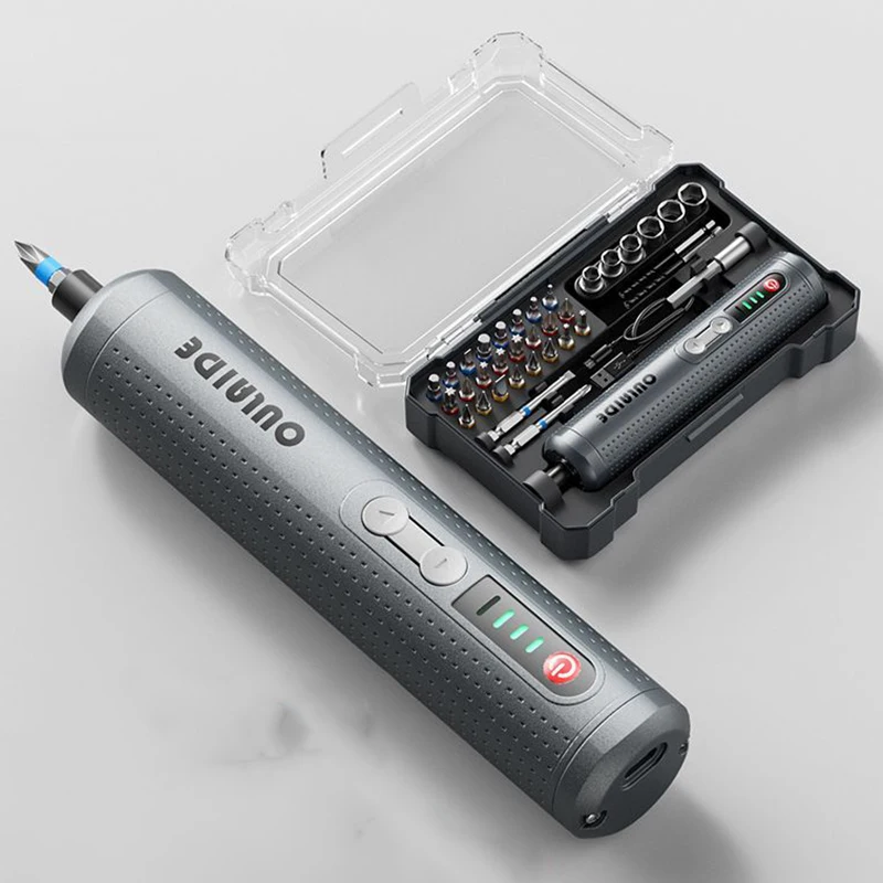 مجموعة مفكات كهربائية قابلة لإ - مراجعة Electric Screwdriver Rechargeable Usb وسعره