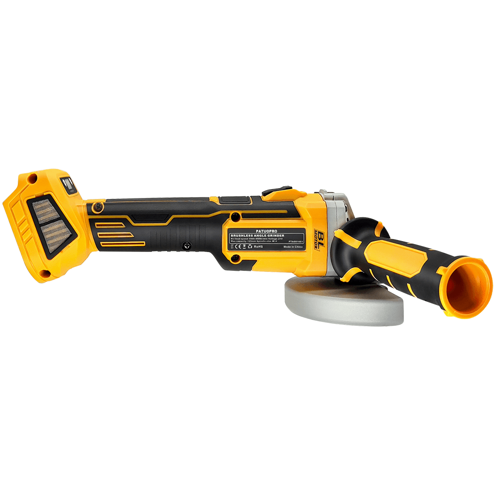 جهاز جلخ كهربائي لاسلكي بدون ف - مراجعة Brushless Angle Grinder Battery Powered وسعره