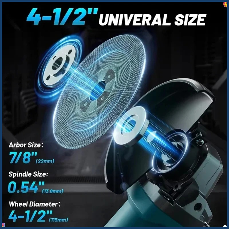 ماكيتا DGA404، جلاخة زاوية لاس - مراجعة Brushless Angle Grinder Battery Powered وسعره
