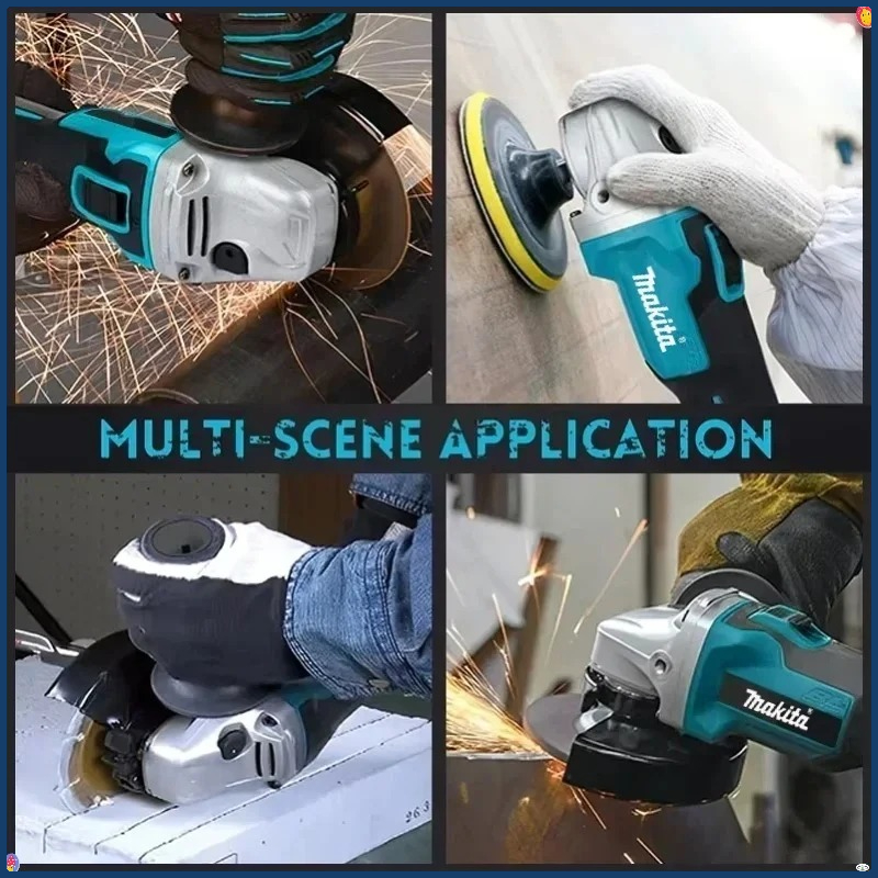 ماكيتا DGA404، جلاخة زاوية لاس - مراجعة Brushless Angle Grinder Battery Powered وسعره