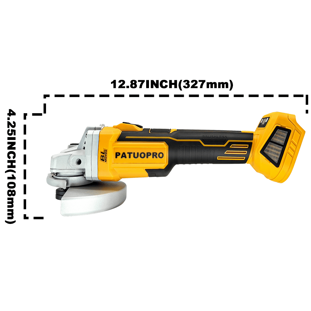جلاخة زاوية كهربائية بدون فرشا - مراجعة Brushless Angle Grinder Battery Powered وسعره