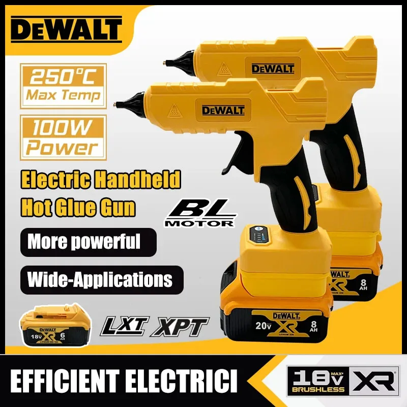 مسدس غراء حراري كهربائي لاسلكي - مراجعة Hot Melt Glue Gun Cordless وسعره