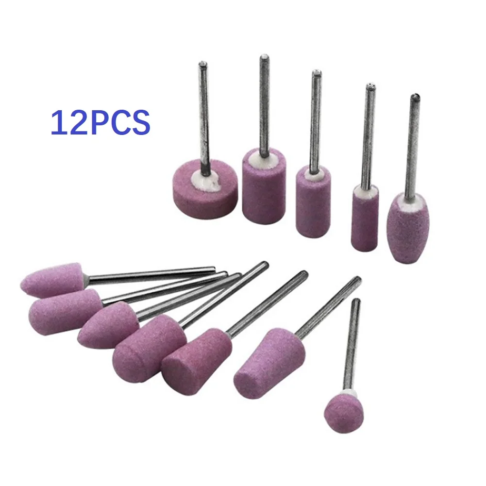 12 قطعة جلخ تلميع شنت الحجر ل  - مراجعة Cordless Rotary Tool Kit Accessories وسعره